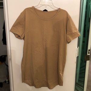 Trendy Tan T Shirt